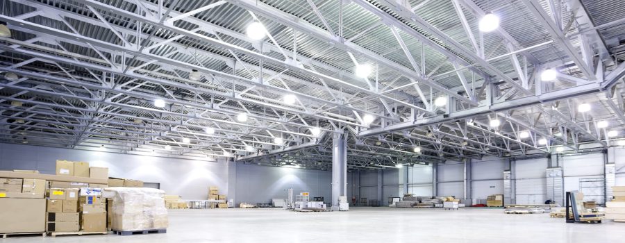 empty room of modern storehouse